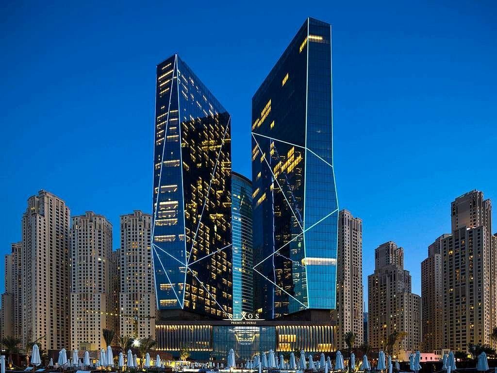 Rixos Premium Dubai JBR indoor lighting