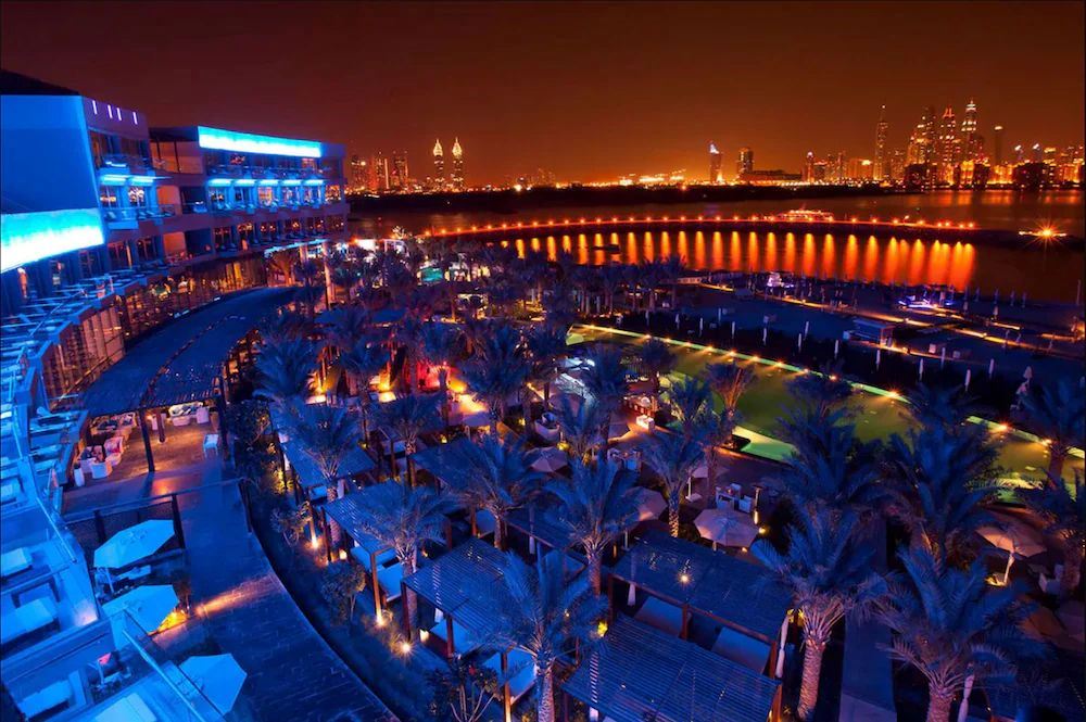 Rixos The Palm Dubai indoor lighting